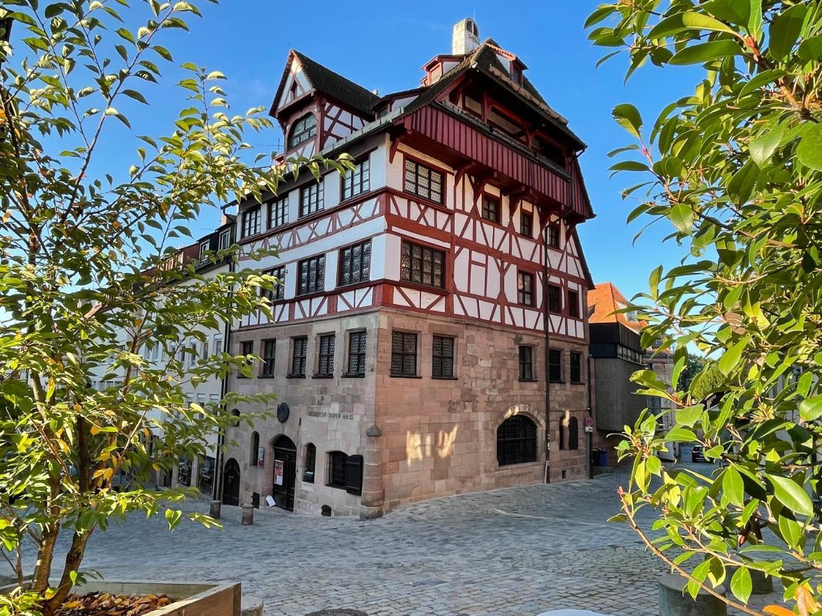 Altstadtoase An Der Marientormauer Neurenberg Buitenkant foto